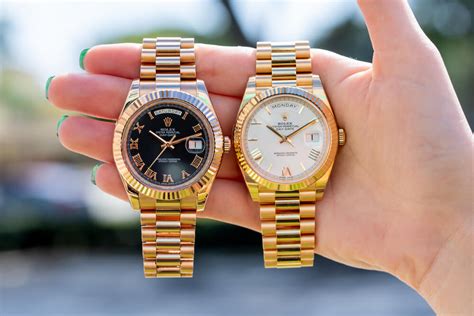 Rolex Datejust vs. Rolex President 